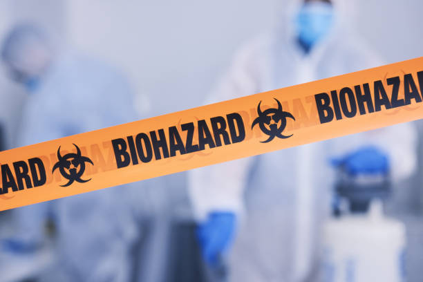 Professional Biohazard technician working in Akron, PA